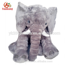 Elefante peluche gris canto relleno grande